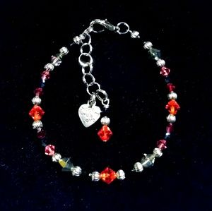 Multi-color Swarovski Crystal Bracelet🧡